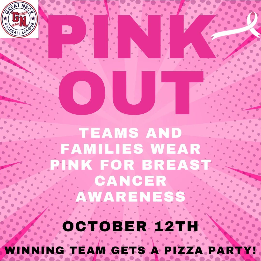 Annual PINK OUT to support breast cancer awareness! 