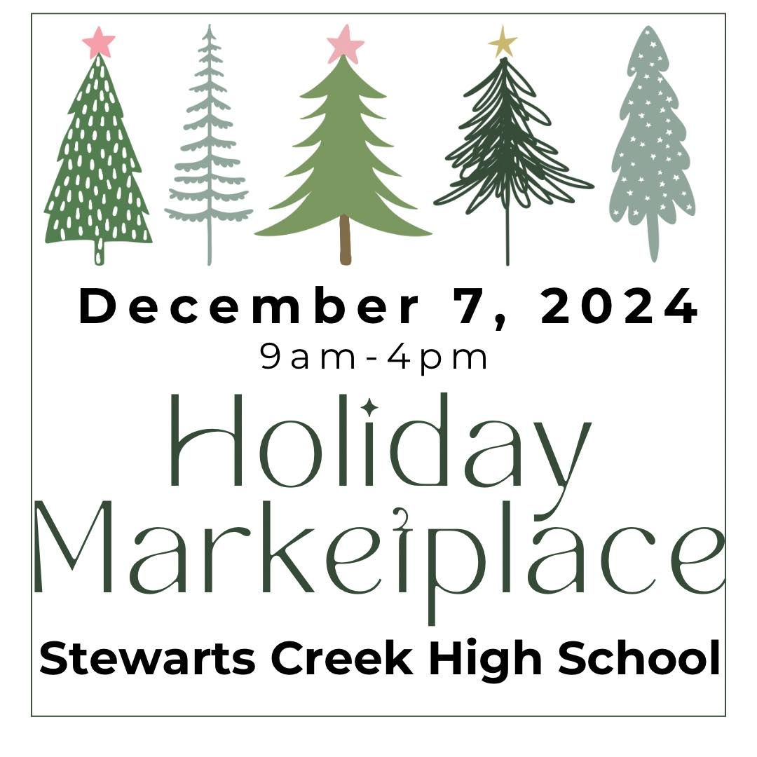 2024 Holiday Marketplace at Stewarts Creek High School