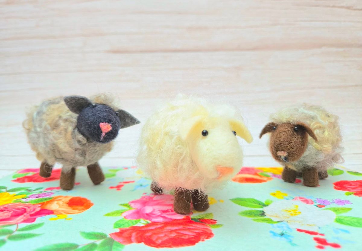 Make Your Own Felted Sheep