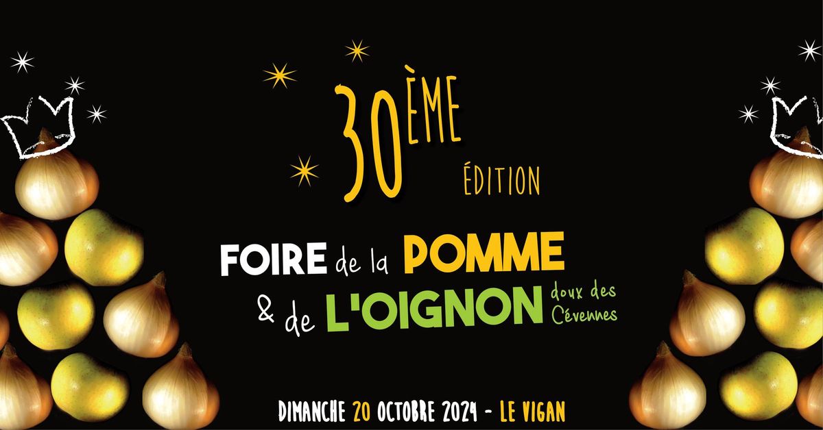 30\u00e8me Foire de la Pomme et de l'Oignon Doux des C\u00e9vennes