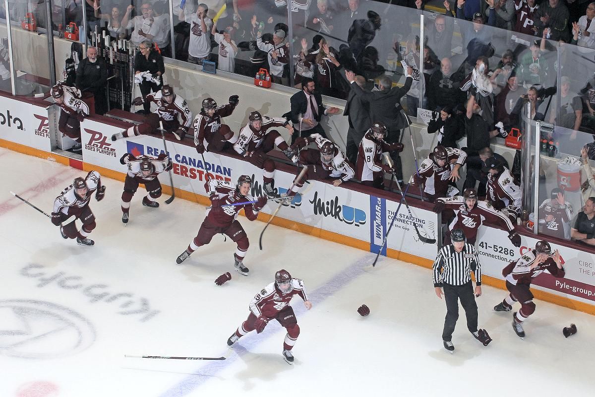 London Knights at Peterborough Petes at Peterborough Memorial Centre