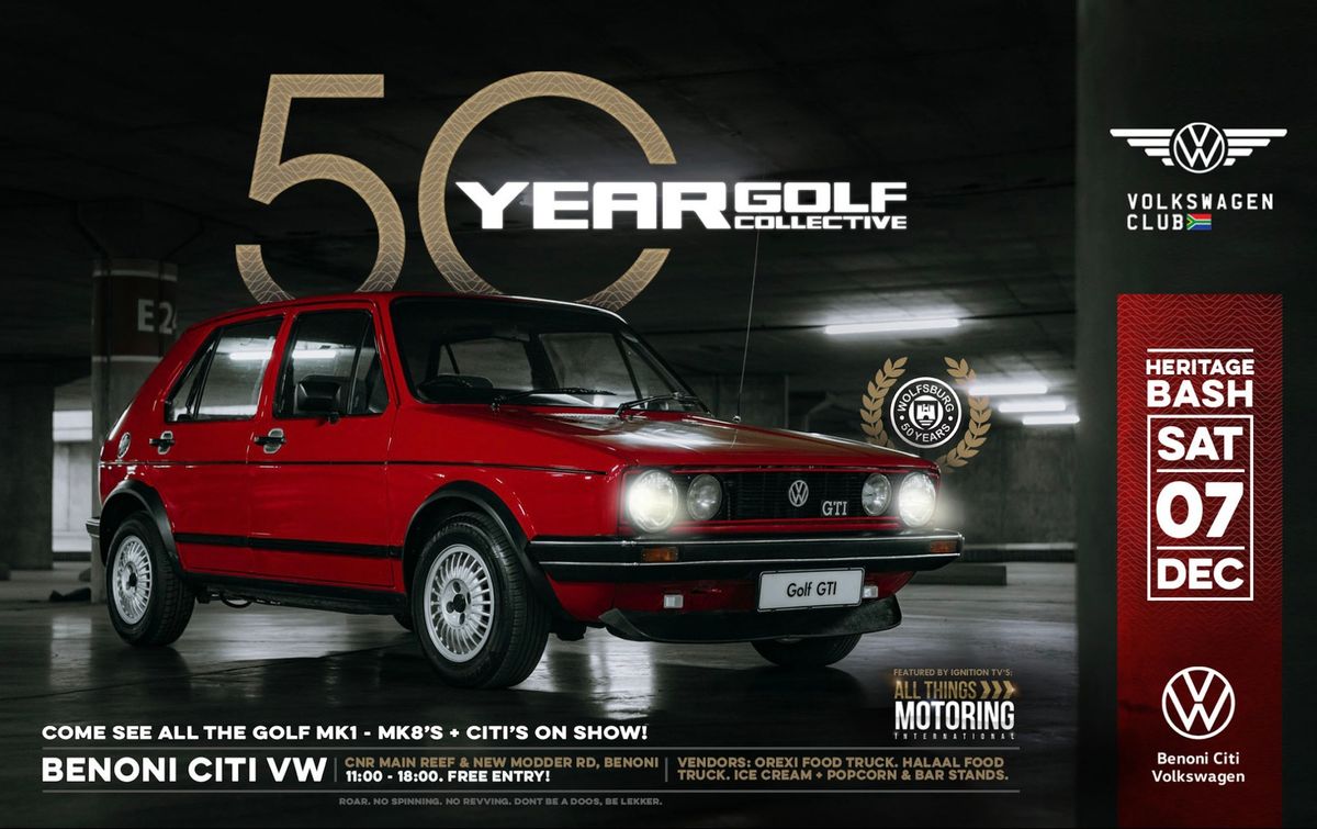 50 Years of VW Golf Heritage Bash! 