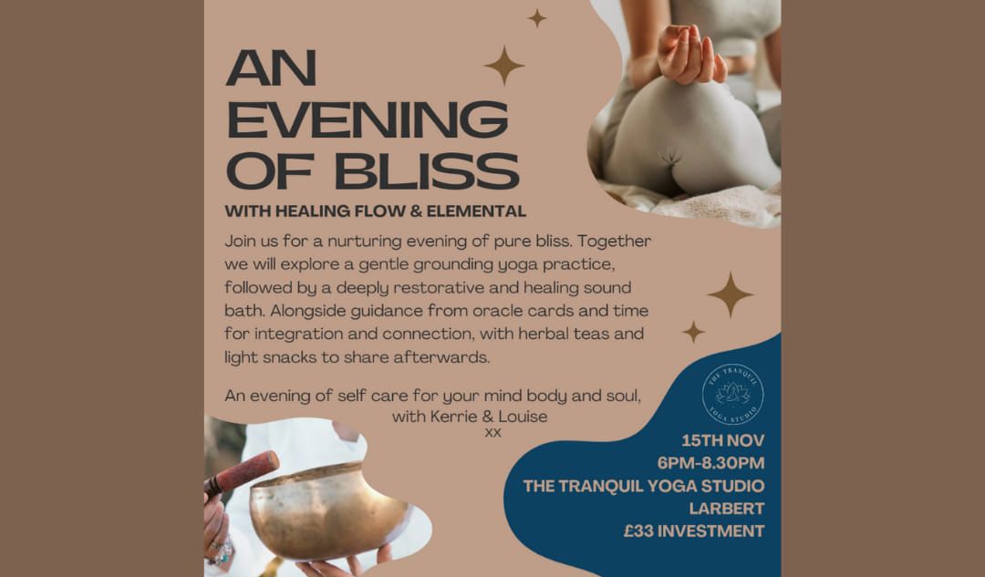 An Evening of Bliss with Yoga & Sound