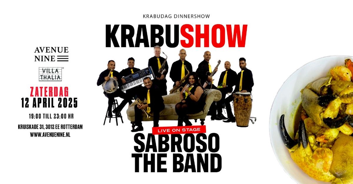 Krabushow met Sabroso Live