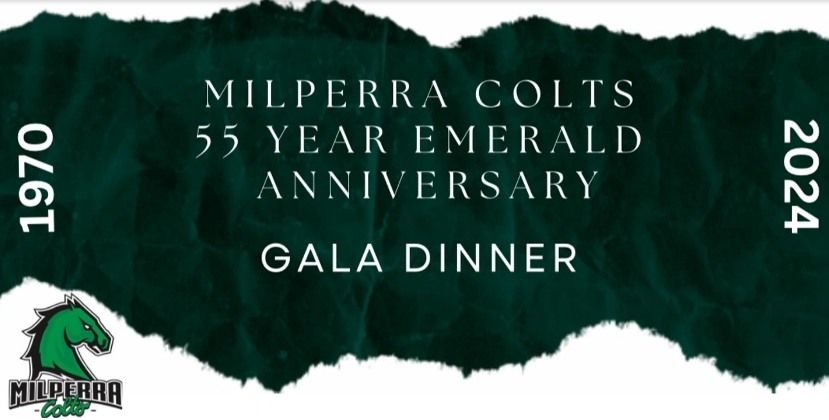 Milperra Colts 55 Year Emerald Anniversary Dinner