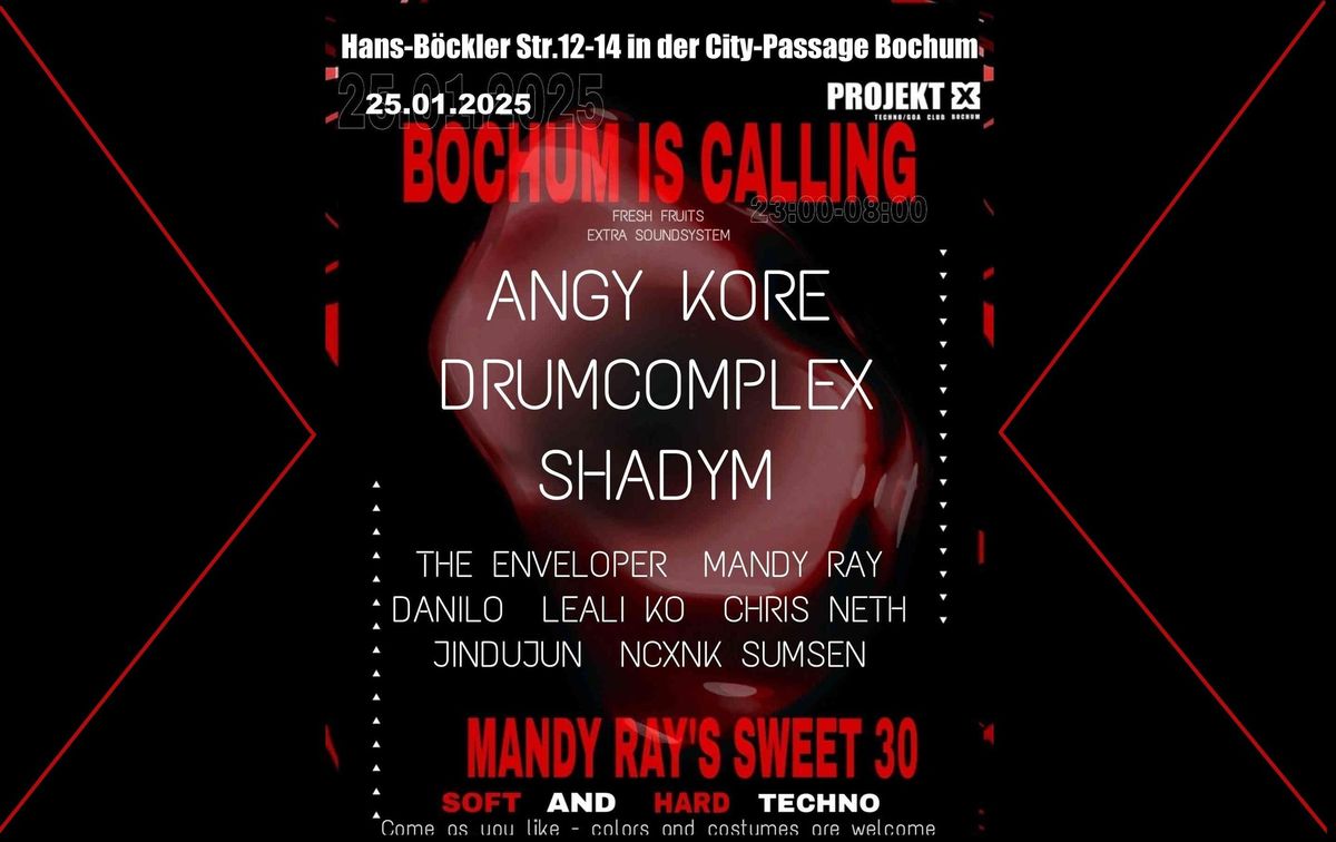 Mandy Ray's Dirty Thirty w\/ Angy Kore & Drumcomplex 