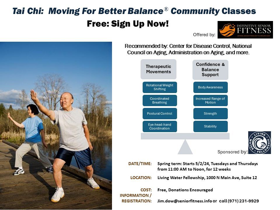 Tai Chi for Better Balance - Tillamook