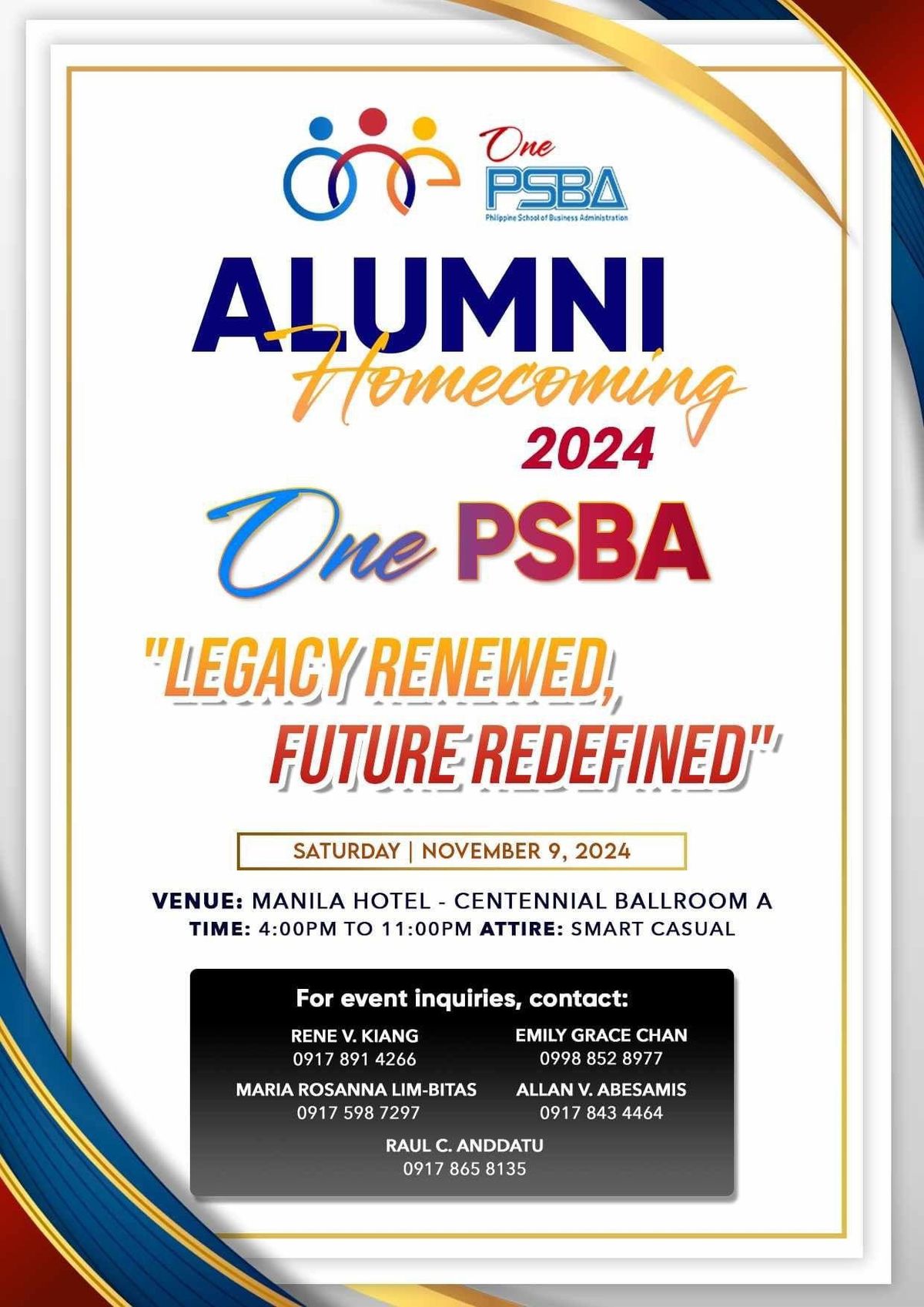 PSBA Alumni Homecoming