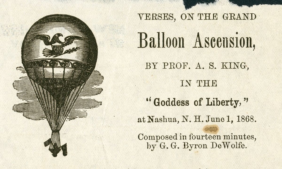 Lecture: "Lighter-Than-Air": Early Ballooning in New England