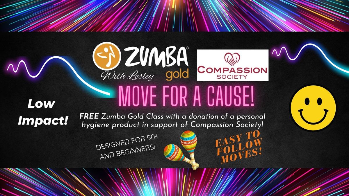 Move for a Cause: Free Zumba Gold Class!