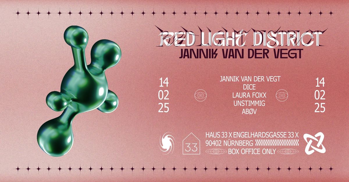 Red Light District x Jannik van der Vegt