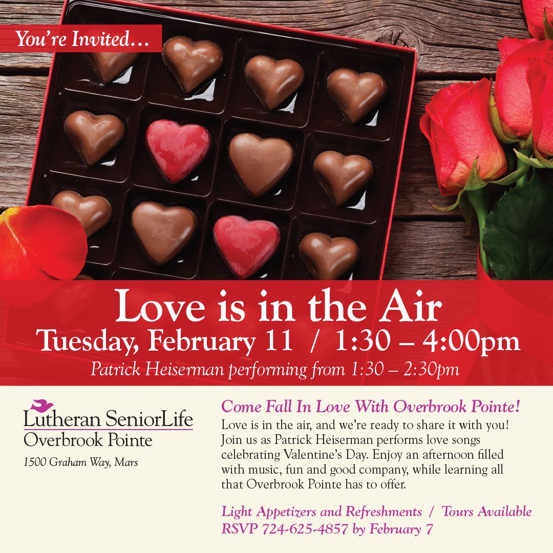 Celebrate Valentine\u2019s Day at Overbrook Point! \u2764