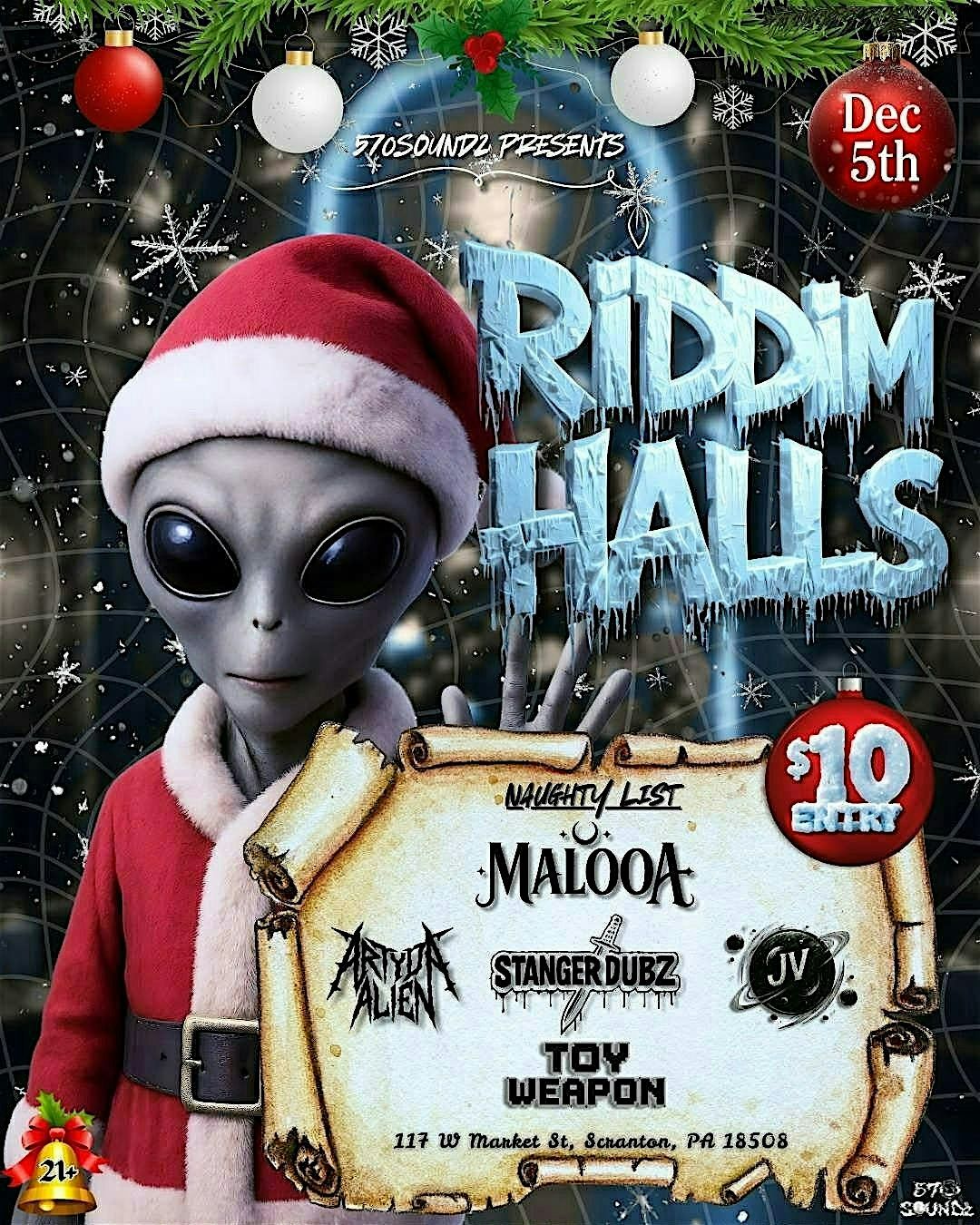 RIDDIM HALLS \u2014 EDM Night