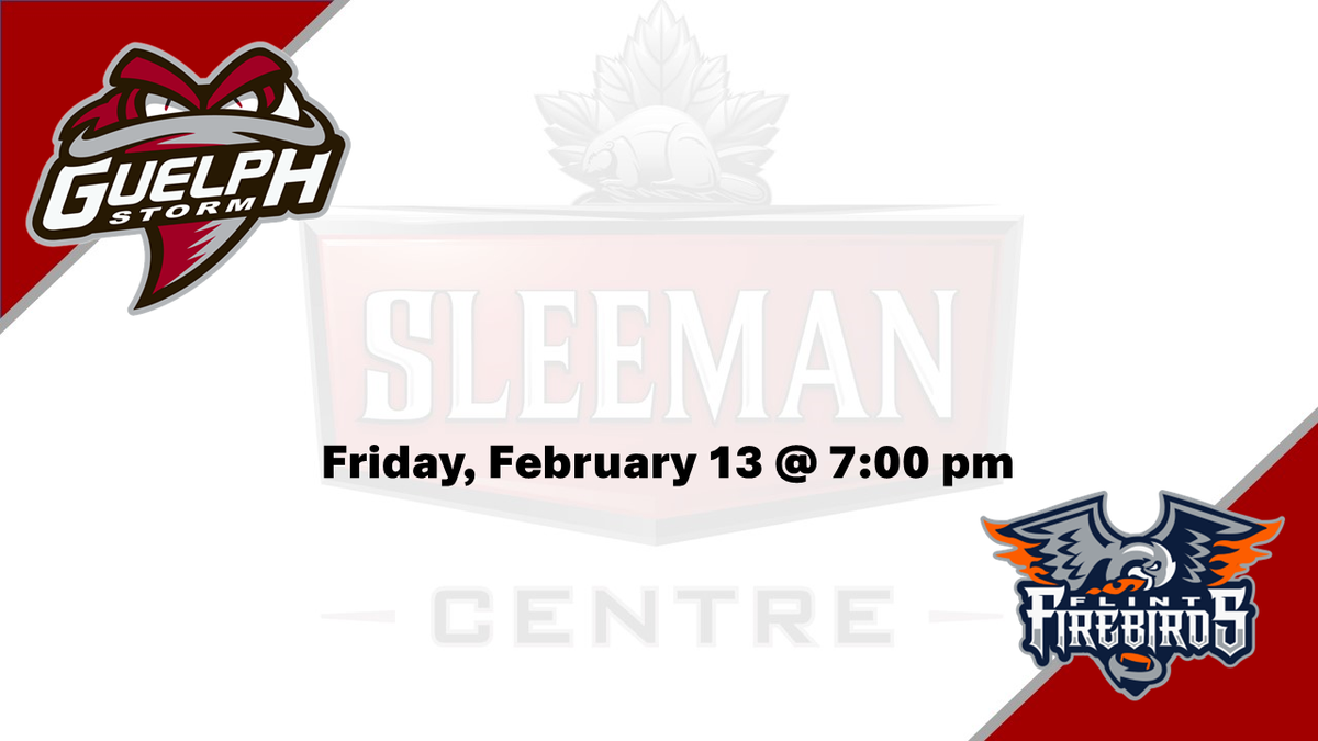 Parking Flint Firebirds at Guelph Storm