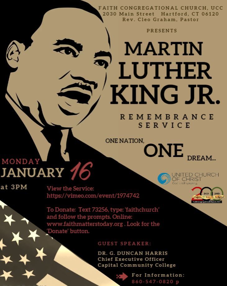 MLK Remembrance Service