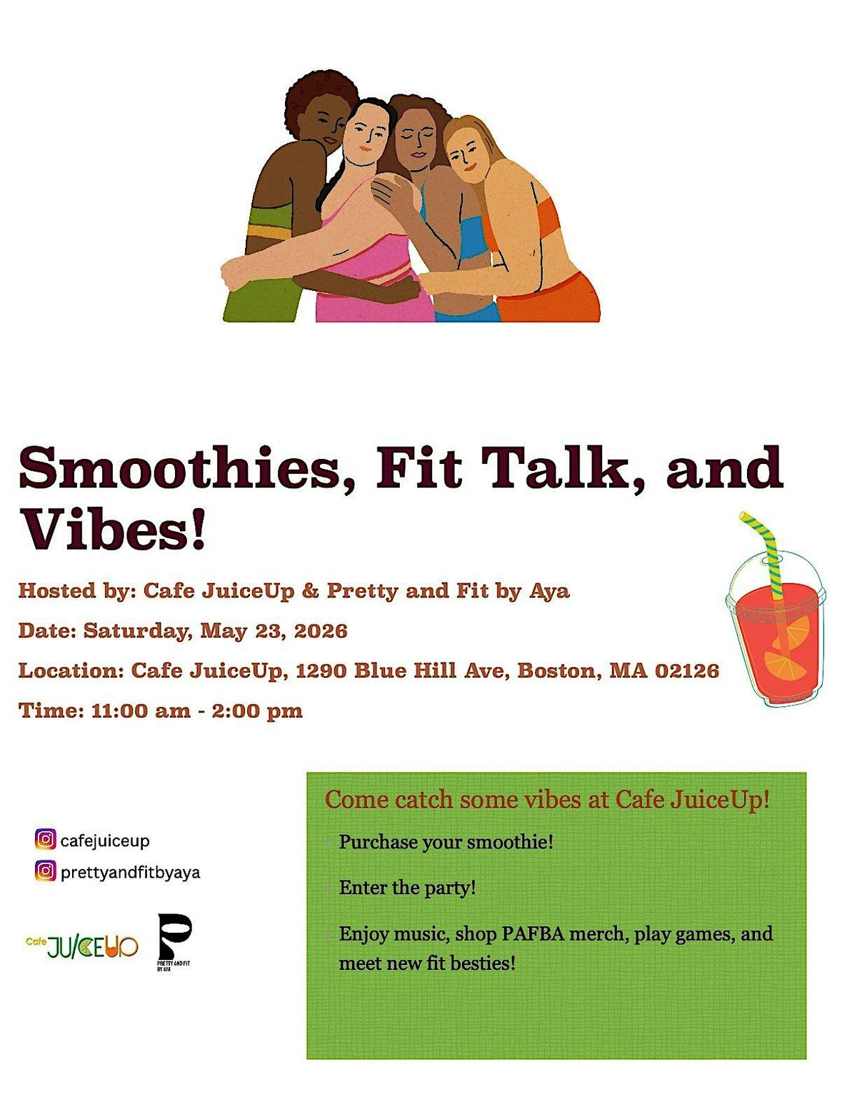 Smoothies, Fit Talk, and Vibes!