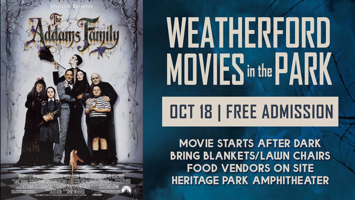 Movies in the Park - The Addams Family