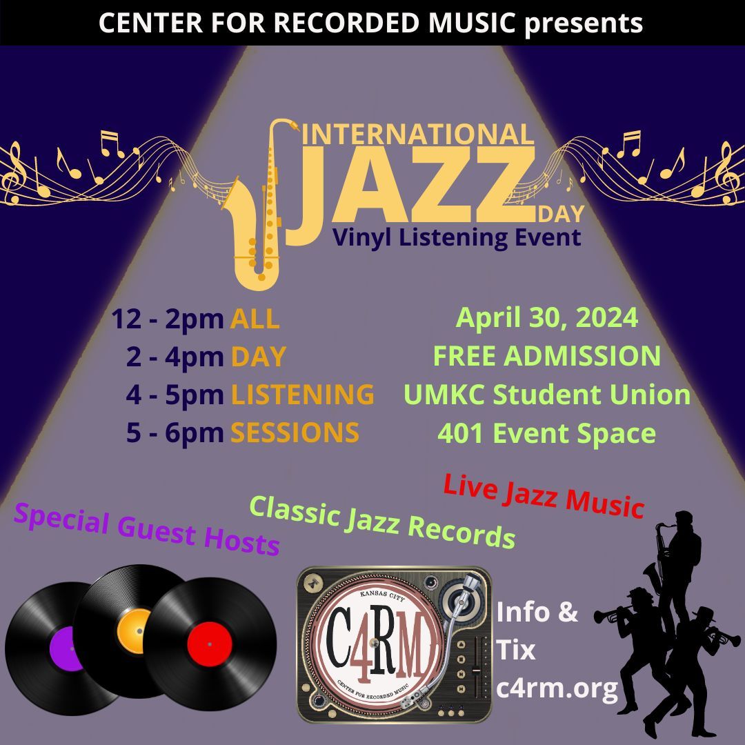 C4RM celebrates International Jazz Day!