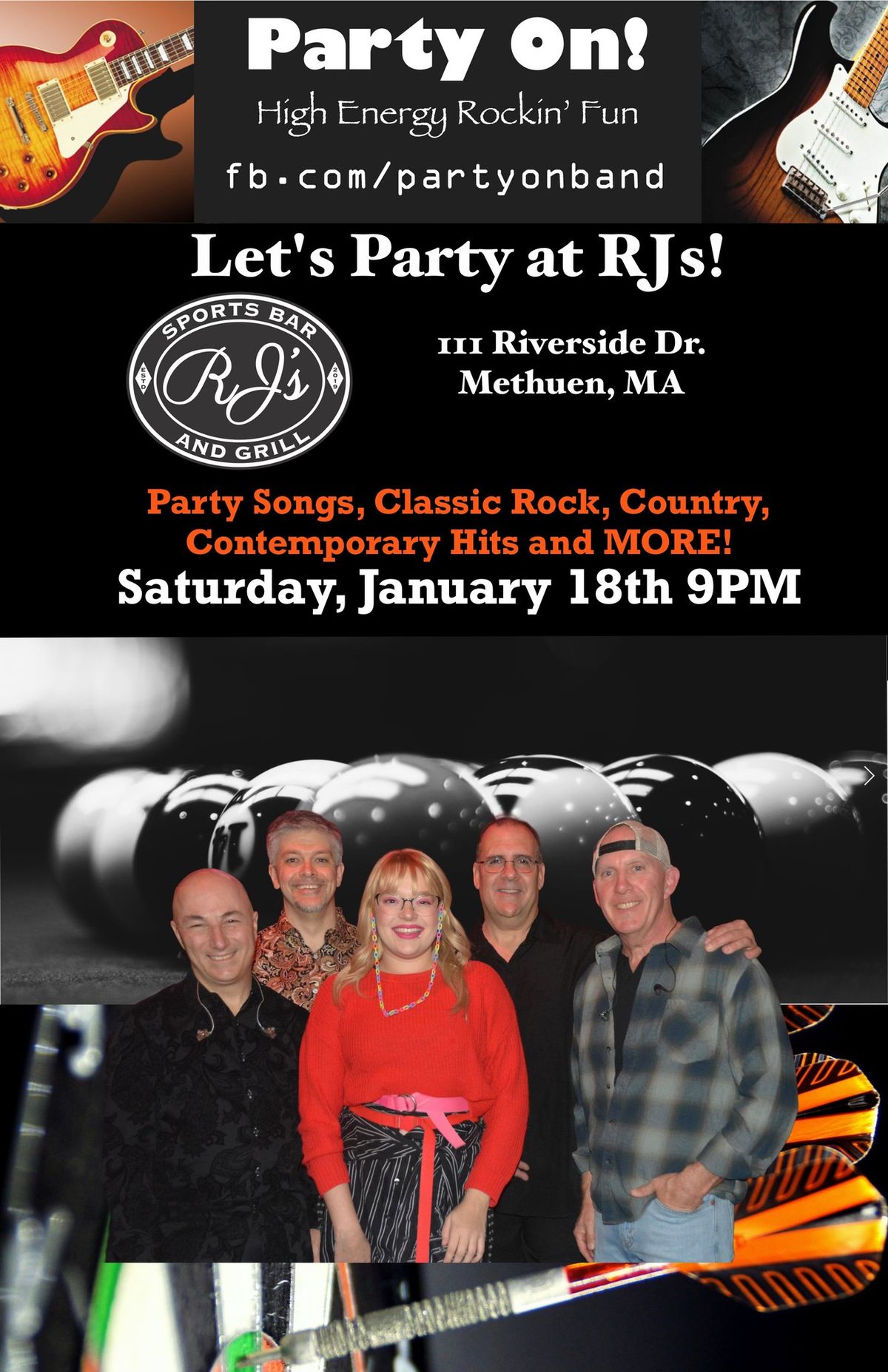 Party On! Live at RJs Methuen