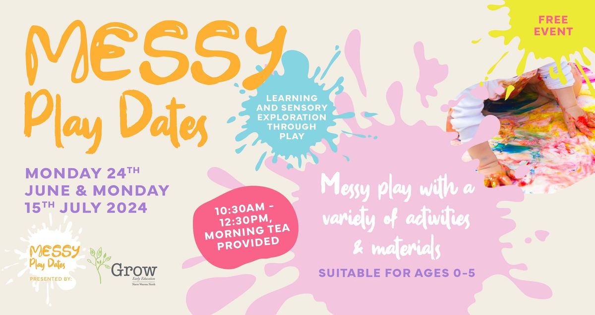 FREE Messy Play Dates Narre Warren