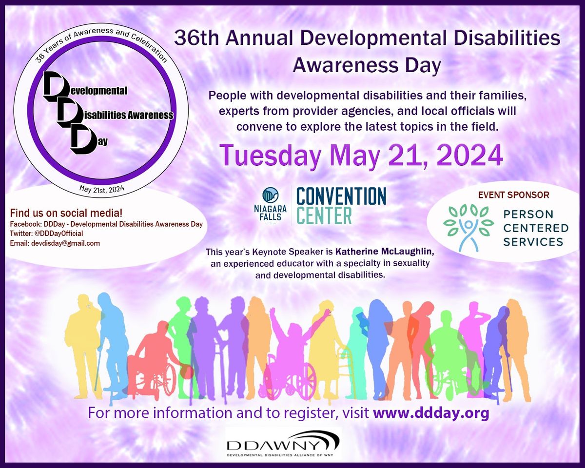 36th Annual Developmental Disabilities Awareness Day 2024