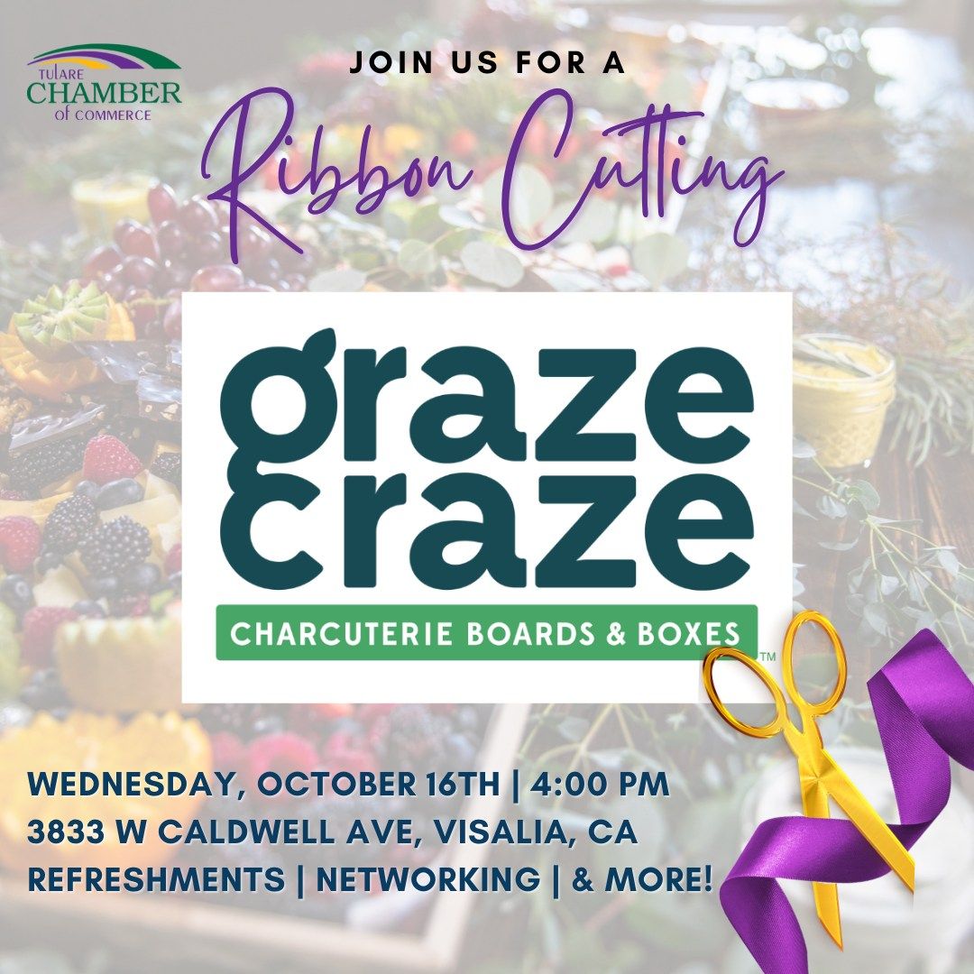 Ribbon Cutting - Graze Craze