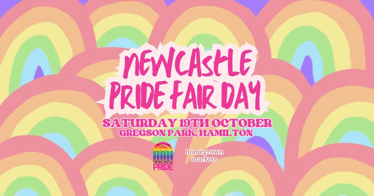 Newcastle Pride Fair Day X Homegrown Markets