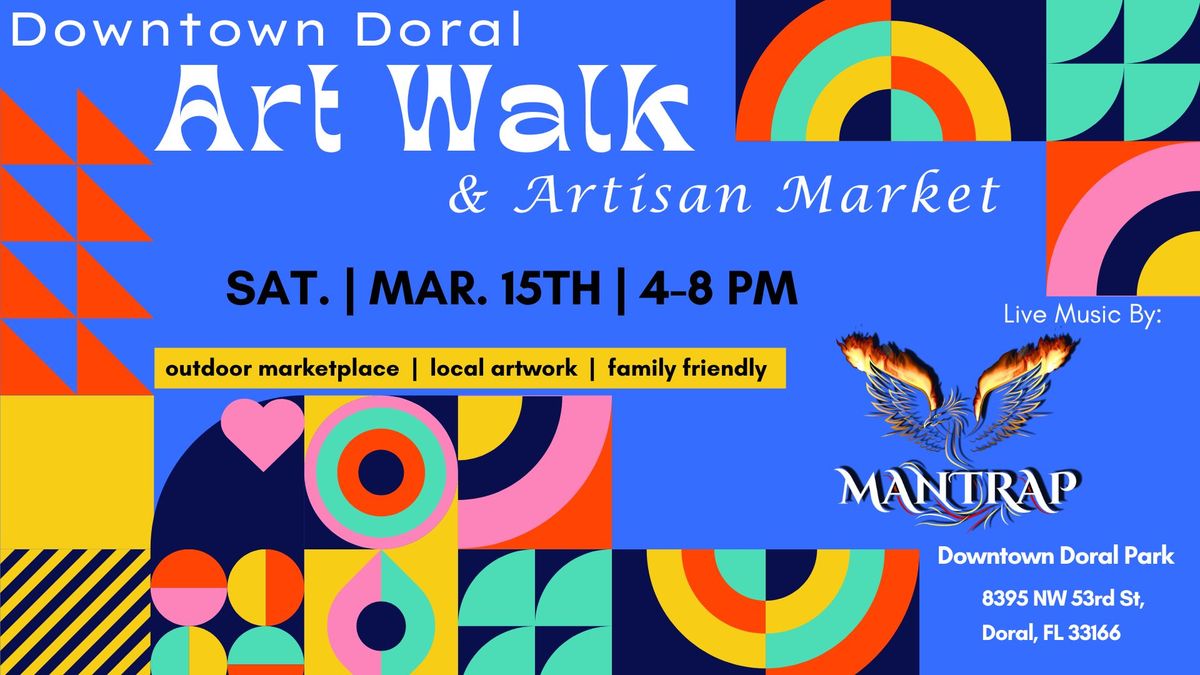 Mantrap at the Doral Art Walk & Artisan Marketplace