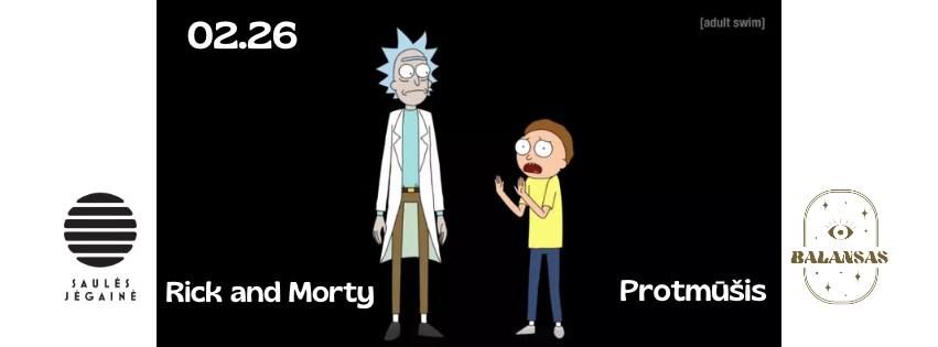 Rick and Morty Protm\u016b\u0161is