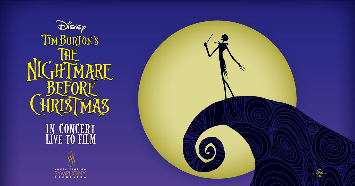 Disney Tim Burton's The Nightmare Before Christmas In Concert