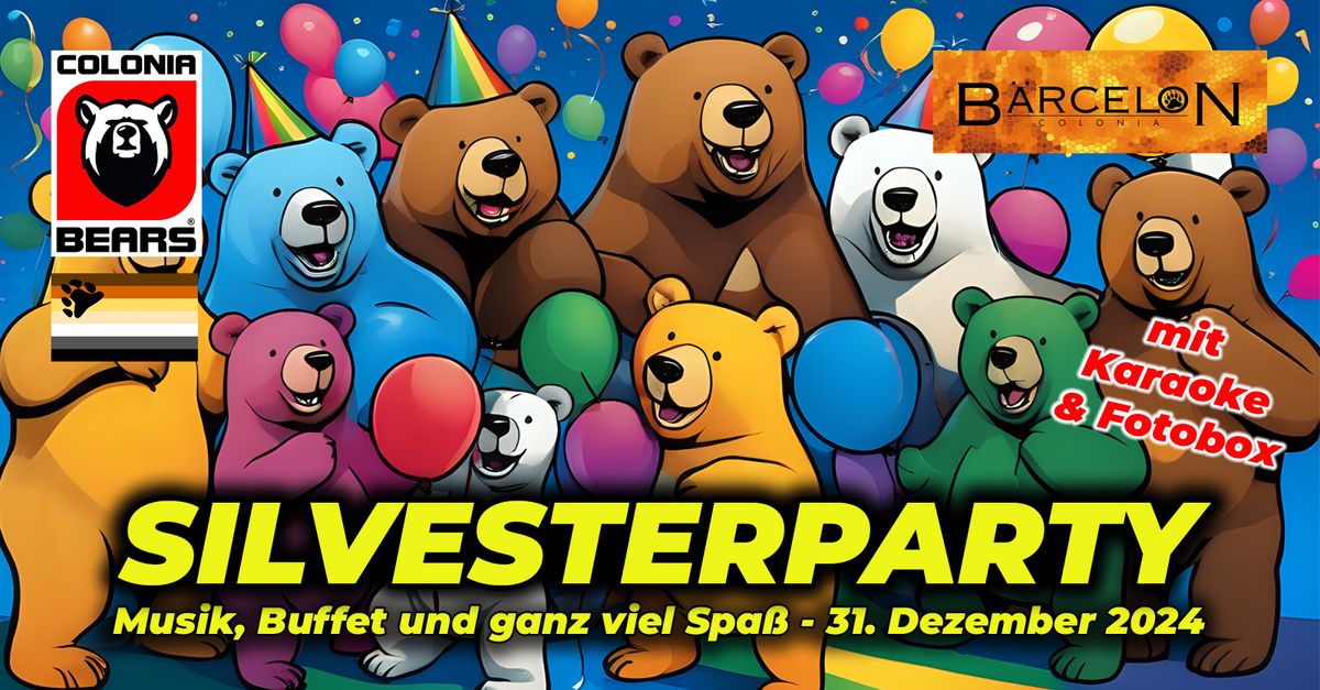 SILVESTERPARTY 2024 der COLONIA BEARS e.V.