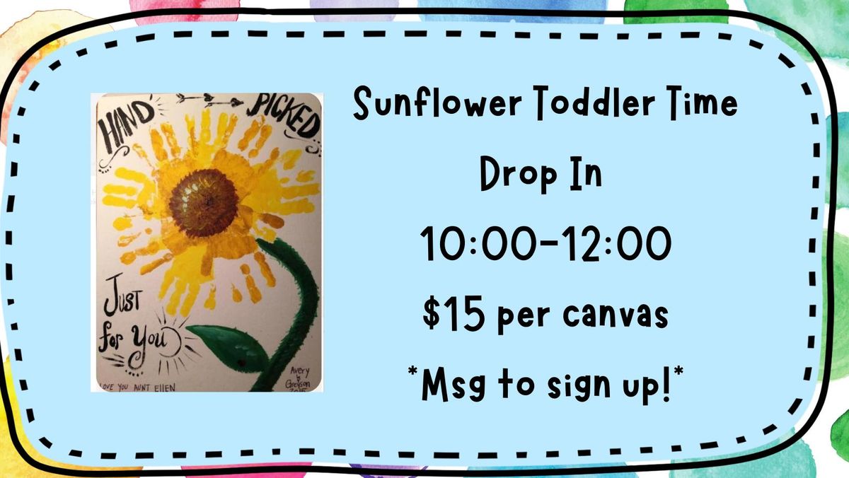 Toddler Time-Sunflower