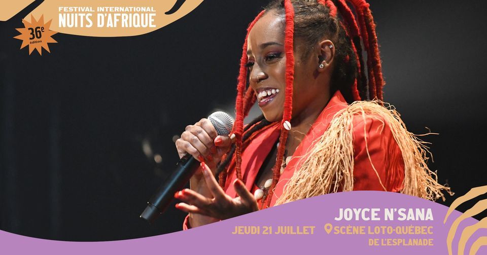Joyce N'Sana | Festival international Nuits d'Afrique 2022
