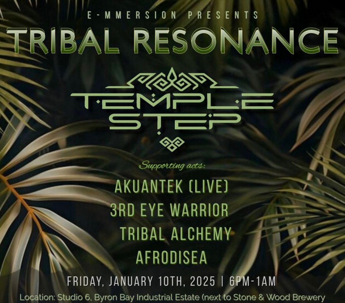 Tribal Resonance w\/ Temple Step & Special Guests