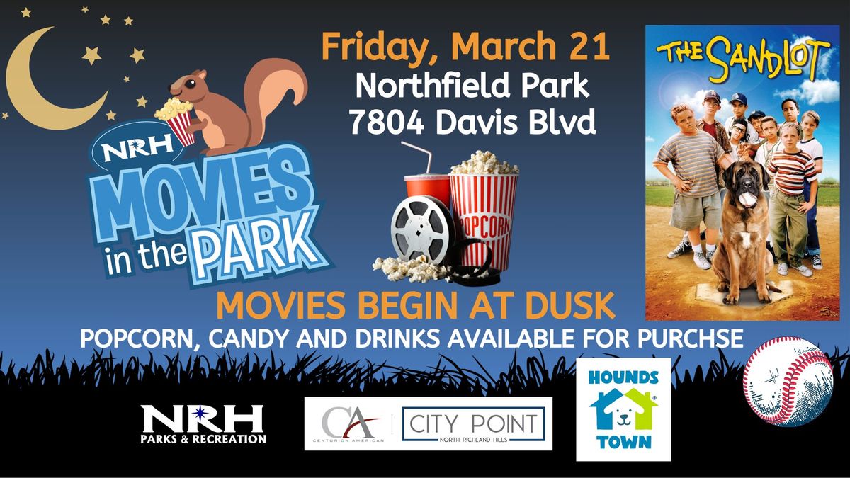 NRH Movies in the Park Spring Movie Night