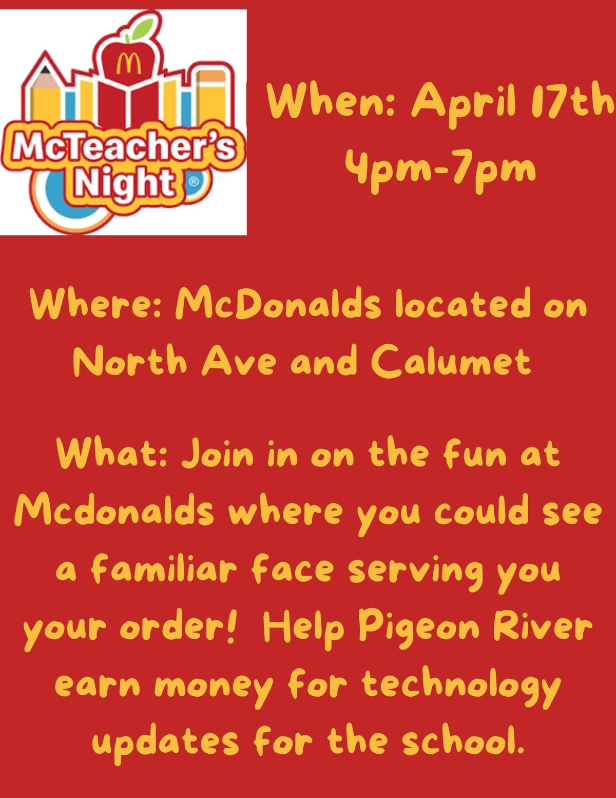 McTeacher's Night 