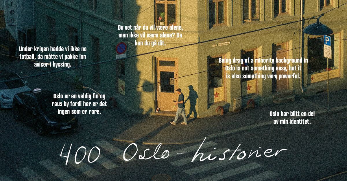 Utstillings\u00e5pning: 400 Oslo-historier