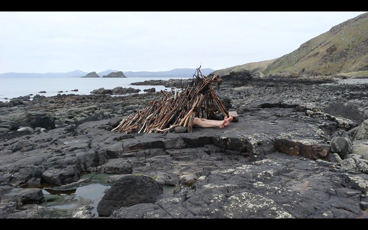 Jemima Hall - Seaweed Shelter exhibition opening