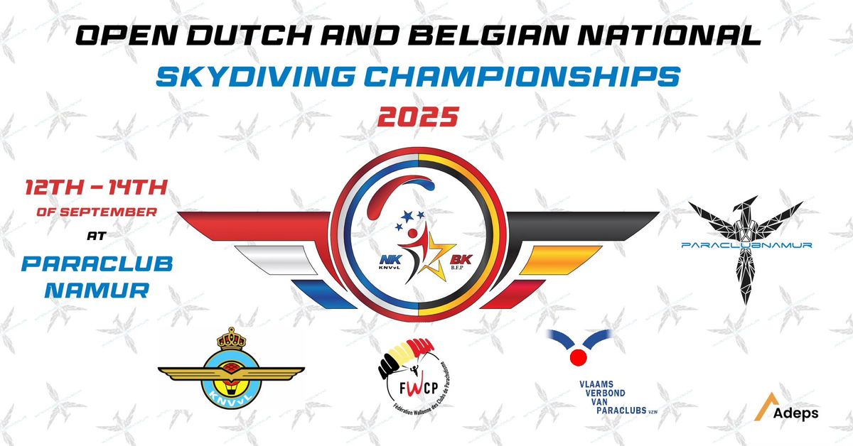 Open Dutch and Belgian National Skydiving Championships 2025