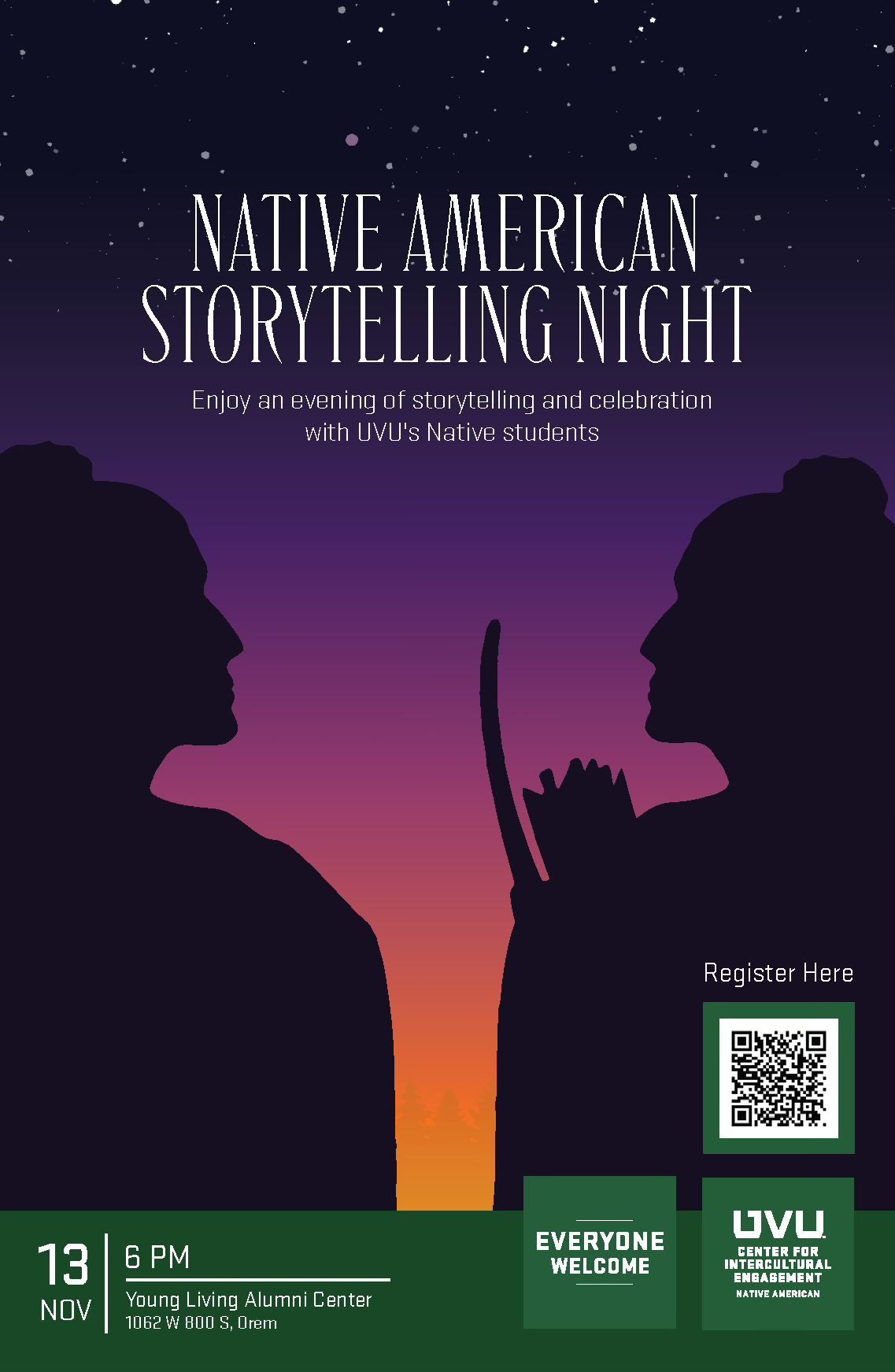 UVU Native American Storytelling Night