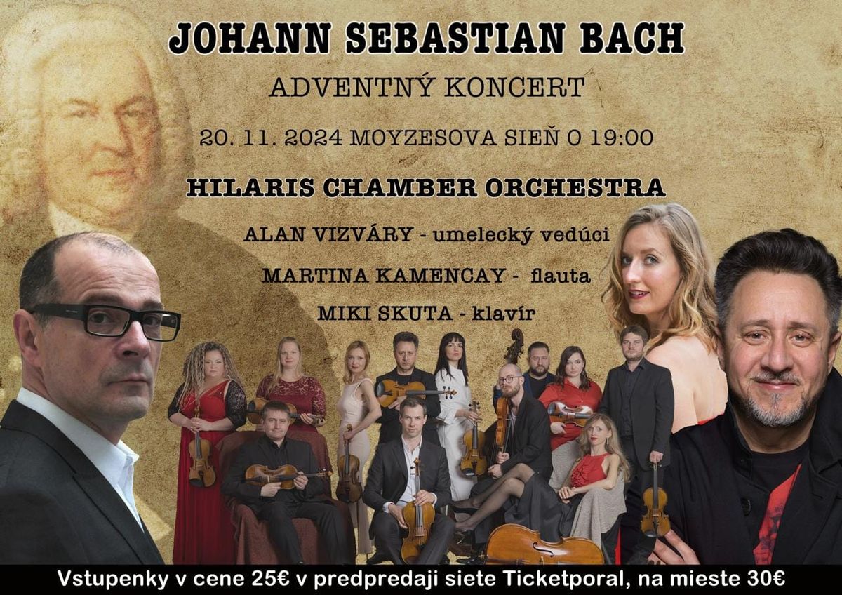 JOHANN SEBASTIAN BACH ( MIKI SKUTA & HILARIS - Adventn\u00fd koncert )