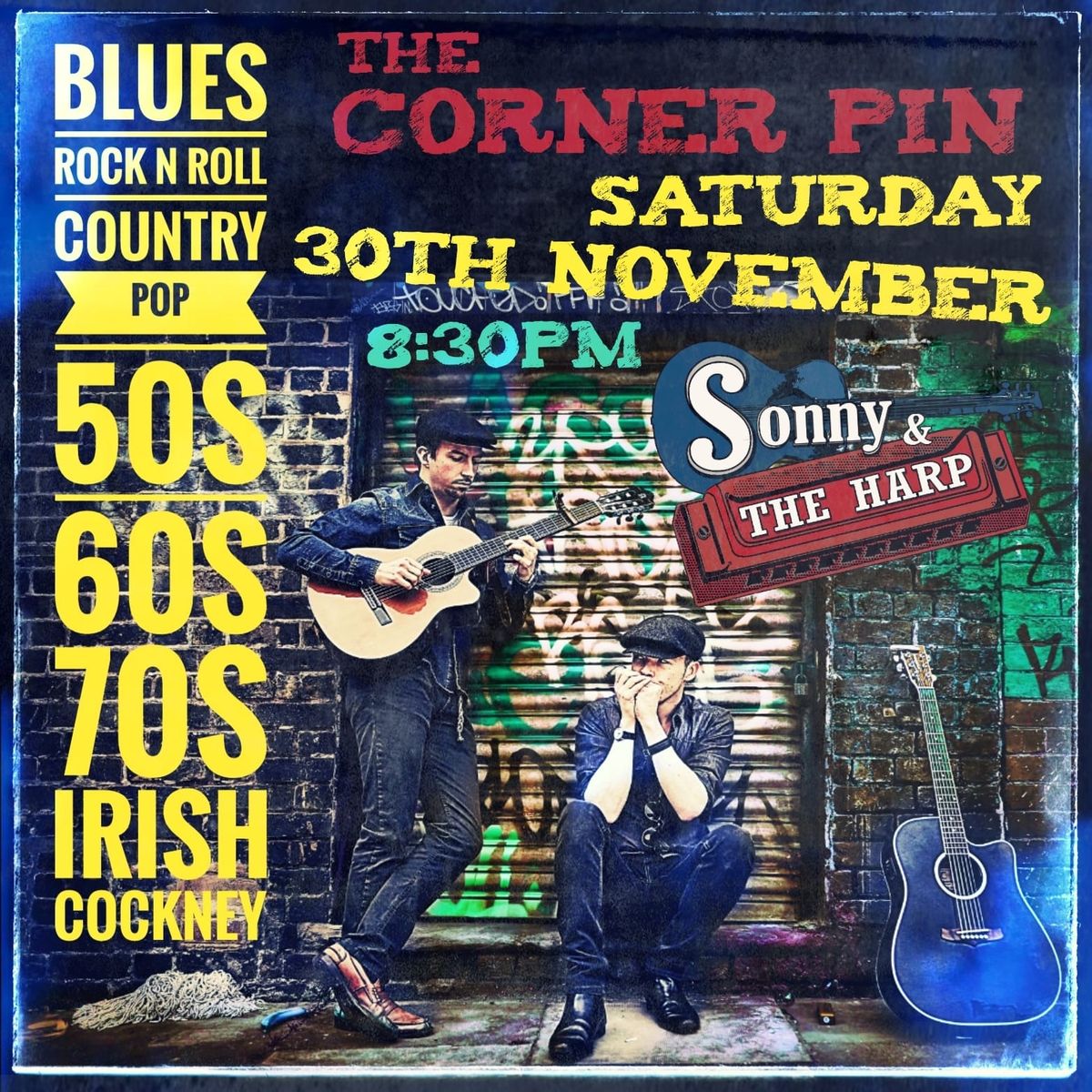 Sonny and the Harp Duo at The Corner Pin