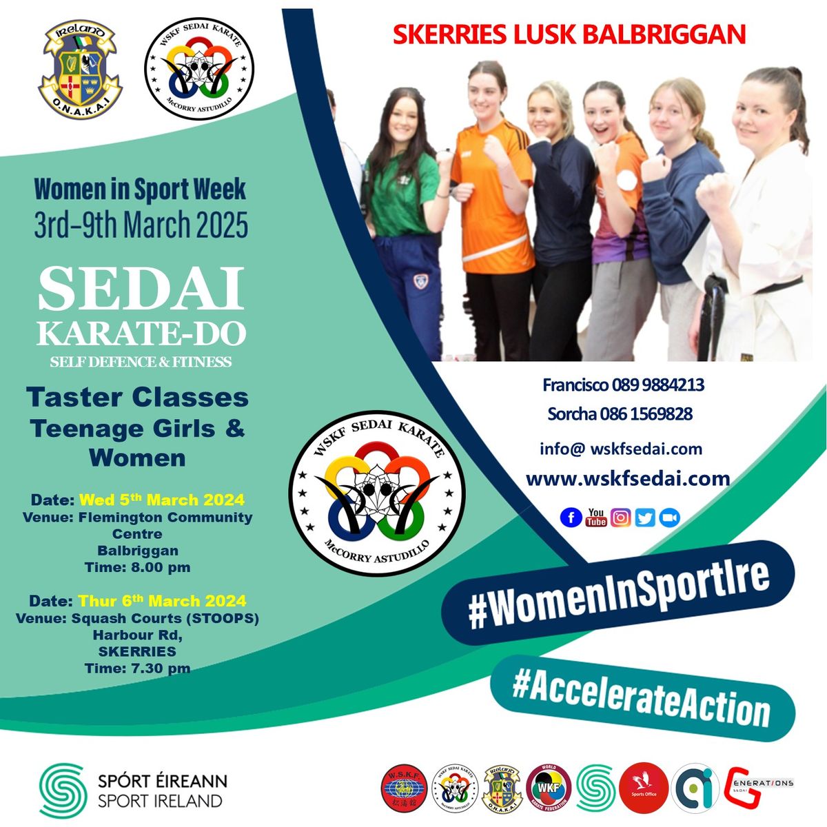 Women in Sport - Karate Taster Classes