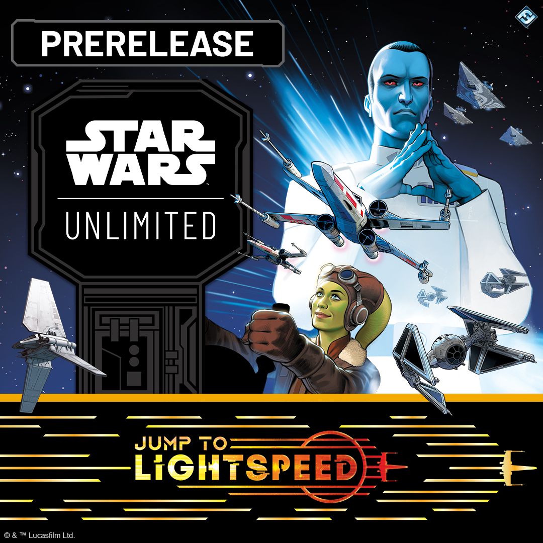 Star Wars Unlimited Jump to Lightspeed Prerelease