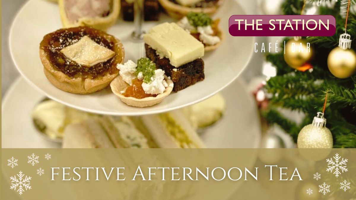 Festive Afternoon Tea at The Station Cafe | Bar