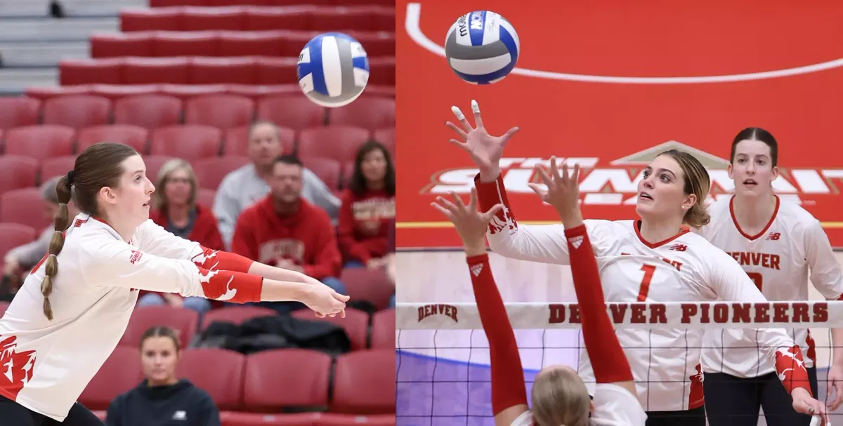 Kansas City Roos at Denver Pioneers Womens Volleyball