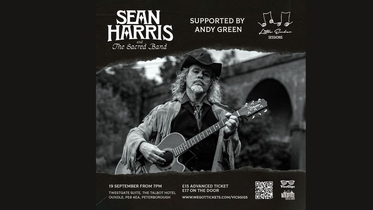 Sean Harris (ex Diamond Head singer) plays Little Ember Sessions Oundle with support from Andy Green