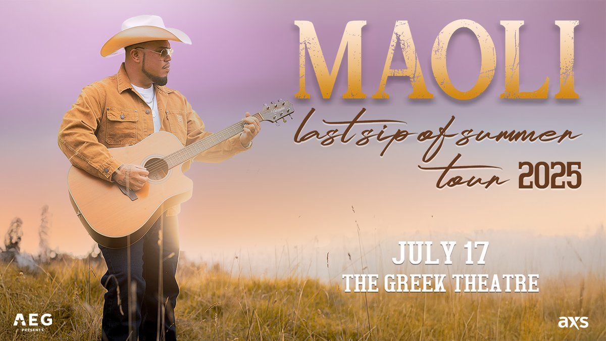 Maoli at Greek Theatre - Los Angeles