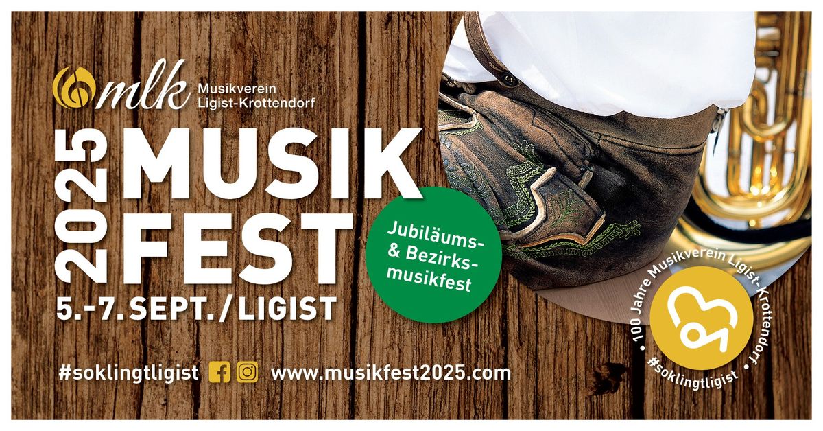 Musikfest 2025 \u2013 So klingt Ligist