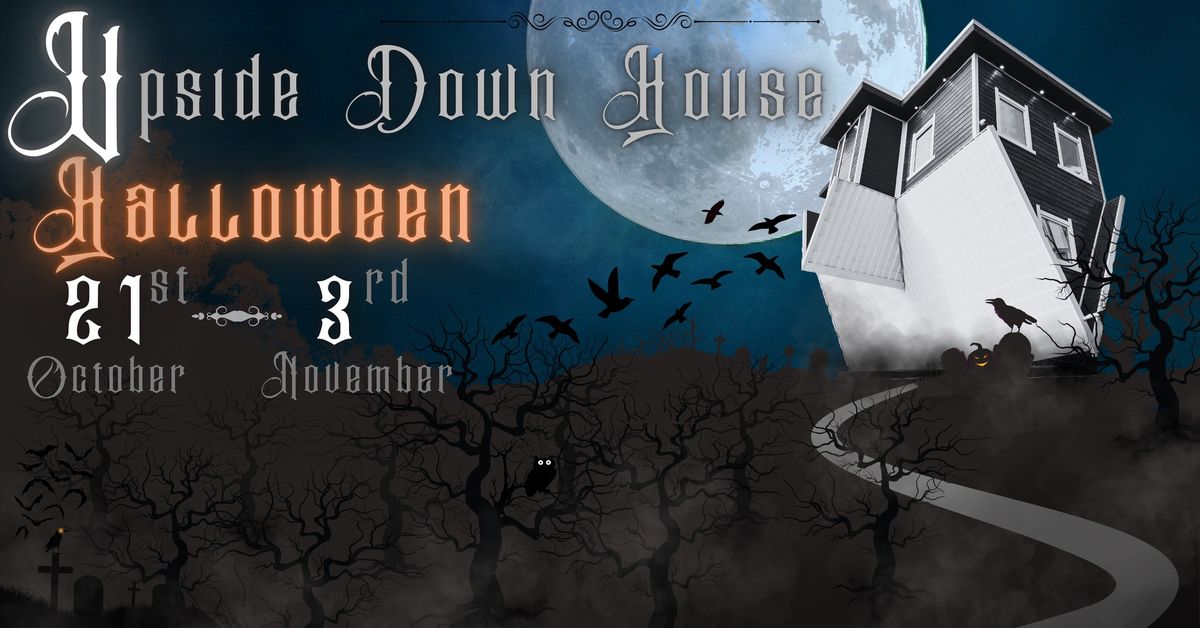 Upside Down House Halloween in Liverpool